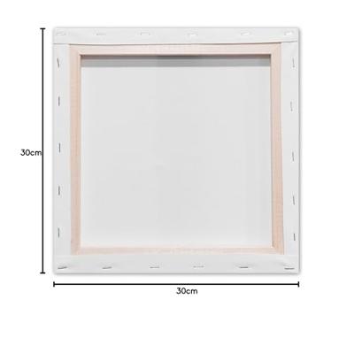 Kangaro bespannen spieraam, ft 30 x 30 cm