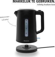 Brabantia BBEK1017 Waterkoker Zwart - thumbnail