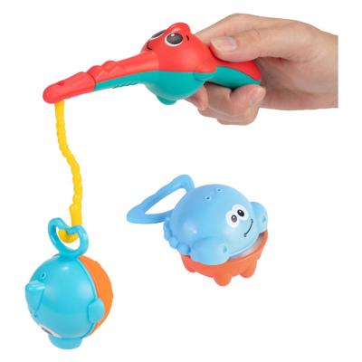 Toi-Toys Little stars badspeelgoed vishengel met 3 vissen, 4dlg.