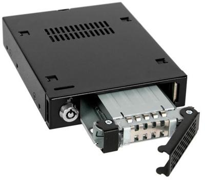 Icy Dock MB991SK-B 2,5 SATA mobile rack voor 3,5 extern met slot Icy Dock MB991SK-B 2,5 SATA mobile rack voor 3,5 extern met slot