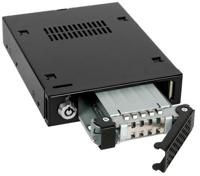 Icy Dock MB991SK-B 2,5 SATA mobile rack voor 3,5 extern met slot - thumbnail