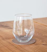 LIND DNA - Glass Mat Circle - Onderzetter 10cm Nupo Brown - thumbnail