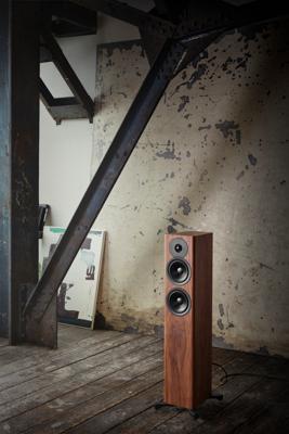Dynaudio Evoke 30 vloerstaande speaker walnut wood