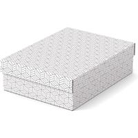 Esselte Home opberg- en geschenkdoos, ft 26,5 x 36 x 10 cm, wit, pak van 3 stuks - thumbnail