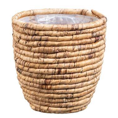 Bloempot Dean - naturel - 28xØ28 cm
