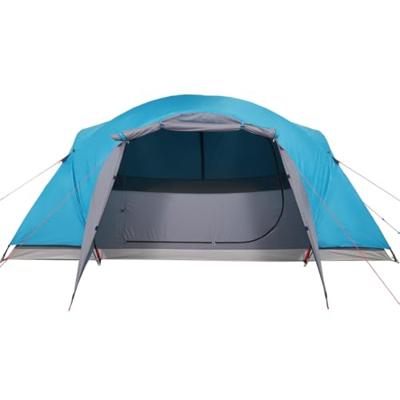 Tent 8-persoons 360x430x195 cm 190T taft blauw