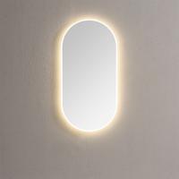 Spiegel Sanilux Ovaal Met Direct LED 3 Kleuren Instelbaar 90x45 cm - thumbnail