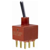C & K Switches E301SD1CBE Tuimelschakelaar 20 V/AC, 20 V/DC 0.4 A 3x aan/aan IP57 1 stuk(s) Bulk - thumbnail