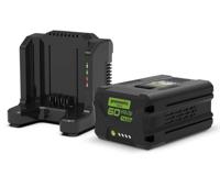 60V 4Ah accupack + 2A lader Greenworks GSK60B4 - 2933807 - thumbnail