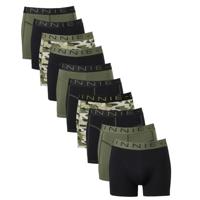 Vinnie-G Boxershorts Voordeelpakket 10-pack Black / Forest Green-XL - thumbnail