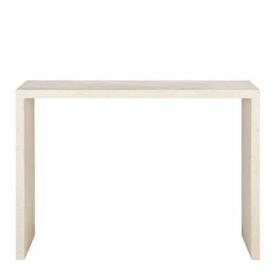 Ethnicraft Sidetable 'Elements' Microcement, 120cm, kleur Off White