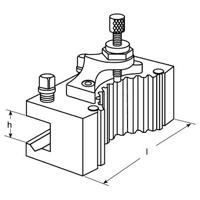 Promat/Tecwerk Wisselhouder | voor stalen houderkop C | passend voor ronde boorstangen | span-d. 40 mm - 4000832167 - thumbnail