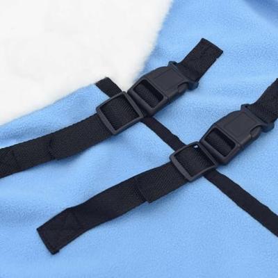 VidaXL Paardendeken volledige aqua 135 cm polar fleece