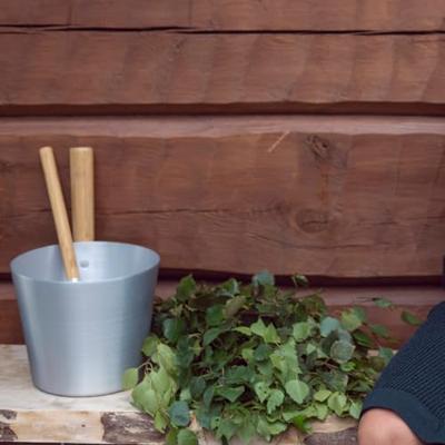 Rento Design saunalepel - Aluminium