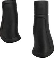 Herrmans handvat comfort l/k zwart op kaart - thumbnail