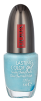 Pupa Milano - Pupa Lasting Color Gel Glass Effect Nail Polish 5 ml 077 Bubble Blue Nagellak Dames - thumbnail