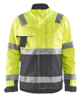 Blåkläder Jack High-Vis 40641811 | High-Vis Geel/Medium Grijs | Maat M - 7330509674475 - thumbnail
