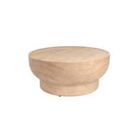 Zuiver Ronde Salontafel 'Noble' Travertinlook, 80cm - thumbnail