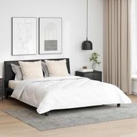 VidaXL Zomer dekbed met kussen 3 pcs wit microfibre - thumbnail