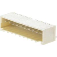 Molex 874380643-1000 Male header, inbouw (standaard) Totaal aantal polen: 6 Rastermaat: 1.5 mm Inhoud: 1000 stuk(s) Tape on Full reel - thumbnail