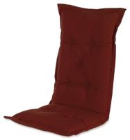 Hartman Tuinkussen 'Havana' t.b.v. Tuinstoel hoge rug, kleur Rood - thumbnail