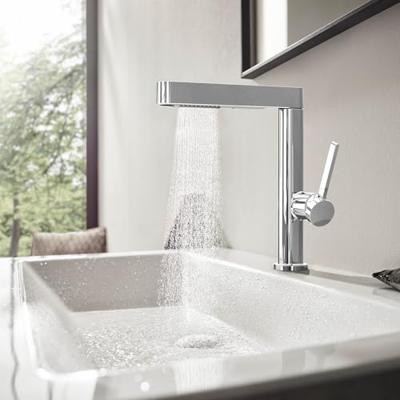 Hansgrohe Finoris wastafelmengkraan 1 - hendel Chroom 76063000 - thumbnail