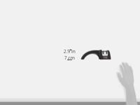 Graef PRONTO PRONTO Messenslijper Zwart, RVS - thumbnail