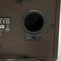 Roadstar HRA-1245 Retro Radio met FM en MW Tuner (telescopische antenne, werkt op batterijen), bruin/zilver, hout - thumbnail