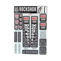 ROCKSHOX decor set decal set white - thumbnail