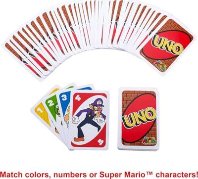 Mattel Games UNO Super Mario
