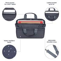 Laptoptas Rivacase 7522 Grijs - thumbnail