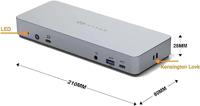 Hyper Drive 14-Port USB-C Docking Station dockingstation - thumbnail