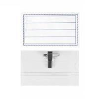 Naamplaatjes PCV 57/90mm, 50st. - thumbnail