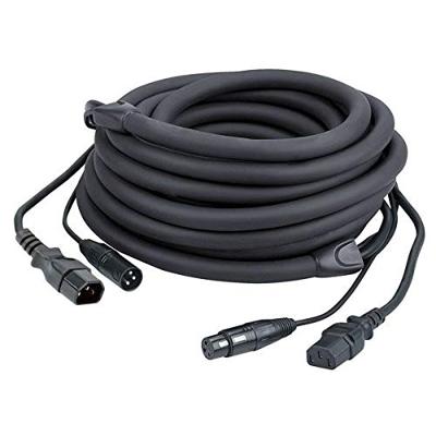 DAP FP12 Euro en DMX combinatiekabel 6m zwart DAP FP12 Euro en DMX combinatiekabel 6m zwart