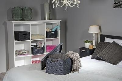 Curver style mandje L 30 liter antraciet