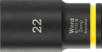 Wera 8790 B Impaktor Deep 05005562001 Dop (zeskant) Dopsleutelinzetstuk 22 mm Wera 8790 B Impaktor Deep 05005562001 Dop (zeskant) Dopsleutelinzetstuk 22 mm