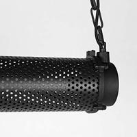 LABEL51 Hanglamp 'Tube', Metaal, 130cm, kleur Zwart - thumbnail
