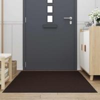 Deurmat 115x200 cm bruin - thumbnail