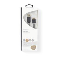 Kabel USB 3.0 | A male - Micro-B male | 2,0 m | Antraciet - thumbnail