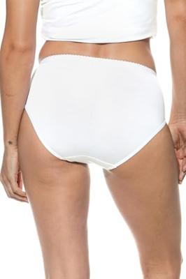 Lights dames heup slip - Elastisch katoenen dames onderbroek -Midi slip Katoenen kruisje