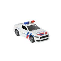 112 Pull-Back Politie Sportwagen 1:36 + Licht en Geluid - thumbnail