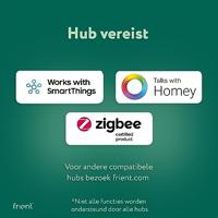 Z-Wave FRIZHMSZB-110 temperatuur- & luchtvochtigheidssensor Binnen Temperatuur- & vochtigheidssensor Vrijstaand Draadloos - thumbnail
