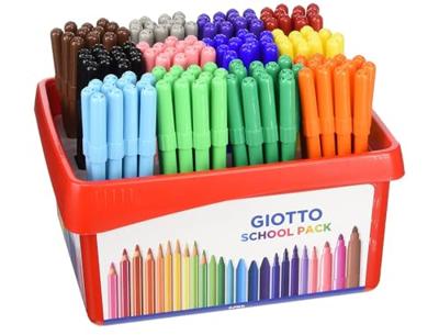 Creativ Company Giotto stiften diverse kleuren school pack, 144st.