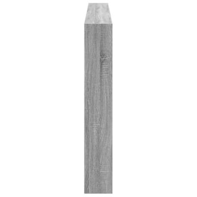 Hoofdbordkast met LED-verlichting 200x17x102 cm grijs sonoma Hoofdbordkast met LED-verlichting 200x17x102 cm grijs sonoma