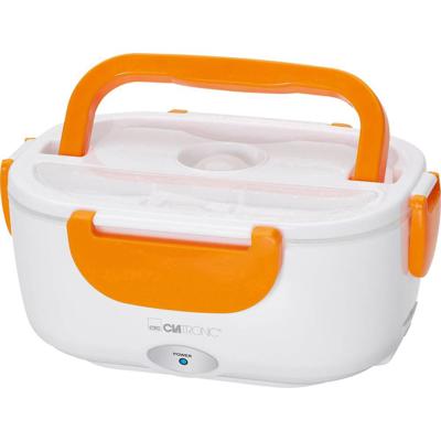 Clatronic LB 3719 263890 Elektrische lunchbox Wit, Oranje
