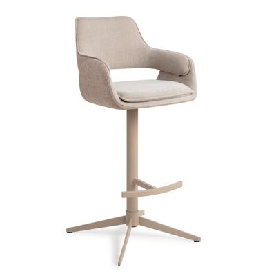 Jesper Home Barkruk 'Oketo' Draaibaar, kleur Driftwood Drive (zithoogte 75cm)