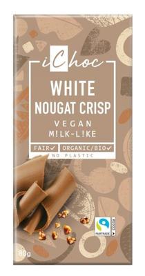 iChoc White Nougat Crisp Chocoladereep iChoc White Nougat Crisp Chocoladereep