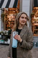 Kambukka Etna Grip Breezy Blue - thermische mok, 500 ml - thumbnail