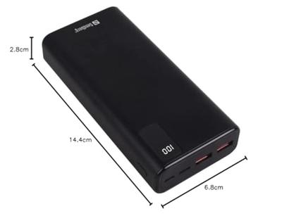 Sandberg 420-59 powerbank 20000 mAh Zwart
