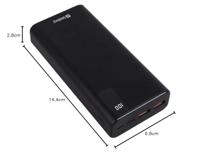 Sandberg 420-59 powerbank 20000 mAh Zwart - thumbnail